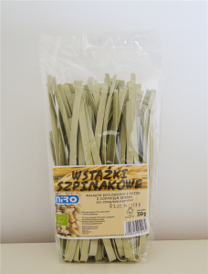 MAKARON (ORKISZOWY SZPINAKOWY) WSTĄŻKI BIO 250 g - NIRO