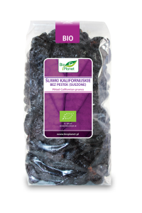 ŚLIWKI KALIFORNIJSKIE BEZ PESTEK BEZGLUTENOWE BIO 1 kg - BIO PLANET