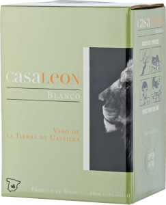 WINO CASA LEON BIAŁE WYTRAWNE BIO 3 L (HISZPANIA)