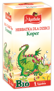 HERBATKA DLA DZIECI - KOPER BIO (20 x 1,5 g) 30 g - APOTHEKE
