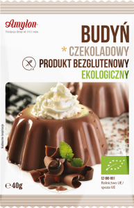 BUDYŃ CZEKOLADOWY BEZGLUTENOWY BIO 40 g - AMYLON