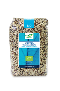 QUINOA TRÓJKOLOROWA BIO 1 kg - BIO PLANET