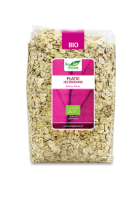 PŁATKI JĘCZMIENNE BIO 600 g - BIO PLANET