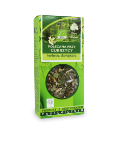 HERBATKA POLECANA PRZY CUKRZYCY BIO 50 g - DARY NATURY