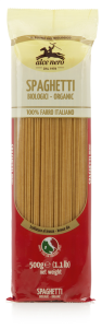 MAKARON (ORKISZOWY) SPAGHETTI BIO 500 g - ALCE NERO