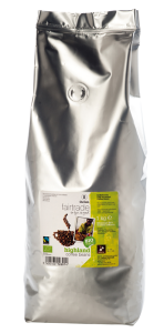 KAWA ZIARNISTA ARABICA 100 % WYSOKOGÓRSKA FAIR TRADE BIO 1 kg - OXFAM