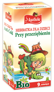 HERBATKA DLA DZIECI - LIPA, CZARNY BEZ, RUMIANEK BIO (20 x 1,5 g) 30 g - APOTHEKE