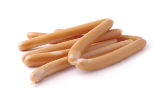 PARÓWKI DROBIOWE BIO (DUŻE OPAKOWANIE - około 1,00 kg) - WASĄG (NA ZAMÓWIENIE)