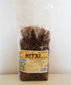 MAKARON (ORKISZOWY RAZOWY) NITKI BIO 400 g - NIRO