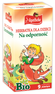 HERBATKA DLA DZIECI - DZIKA RÓŻA I ROKITNIK BIO (20 x 1,5 g) 30 g - APOTHEKE