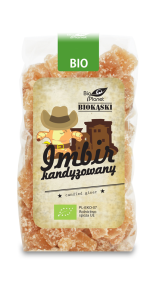 IMBIR KANDYZOWANY BIO 400 g - BIO PLANET