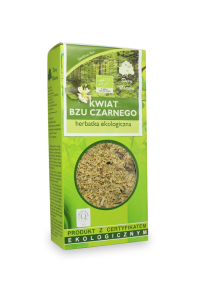 HERBATKA Z KWIATU CZARNEGO BZU BIO 50 g - DARY NATURY