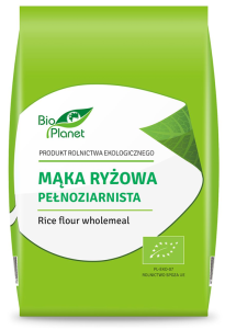 MĄKA RYŻOWA PEŁNOZIARNISTA BIO 1 kg - BIO PLANET