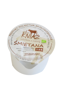 ŚMIETANA 18 % 200 ml - KNIAŹ (NA ZAMÓWIENIE)