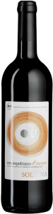 WINO SOLLUNA MONTEPULCIANO D'ABRUZZO CZERWONE WYTRAWNE  BIO 0,75 L (WŁOCHY)
