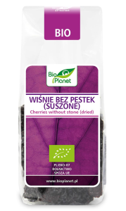 WIŚNIE BEZ PESTEK SUSZONE BIO 100 g - BIO PLANET