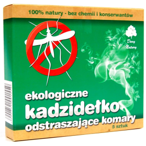 KADZIDEŁKO ODSTRASZAJĄCE KOMARY EKO (5 szt) - DARY NATURY