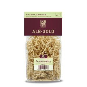 MAKARON (ORKISZOWY JAJECZNY) NITKA BIO 250 g - ALB GOLD