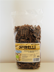 MAKARON (ORKISZOWY RAZOWY) SPIRELLI BIO 400 g - NIRO