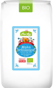MĄKA ORKISZOWA RAZOWA TYP 2000 BIO 1 kg - BIO RAJ