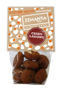 CIASTKA Z MĄKI Z CZERWONEJ SOCZEWICY CZEKOLADOWE BEZGLUTENOWE BIO 100 g - ZEMANKA