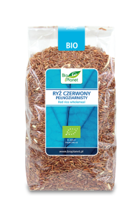 RYŻ CZERWONY PEŁNOZIARNISTY BIO 1 kg - BIO PLANET
