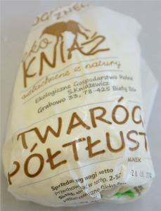 TWARÓG PÓŁTŁUSTY (około 0,30 kg) - KNIAŹ (NA ZAMÓWIENIE)