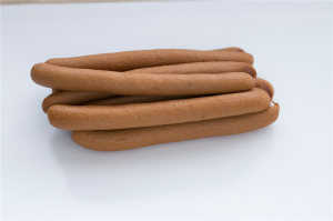 PARÓWKI WIEPRZOWE NATURALNE BIO 250 g - WASĄG (NA ZAMÓWIENIE)