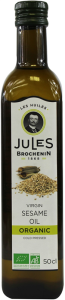 OLEJ SEZAMOWY VIRGIN BIO 500 ml - JULES BROCHENIN