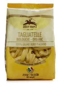 MAKARON (SEMOLINOWY) GNIAZDA TAGLIATELLE BIO 250 g - ALCE NERO