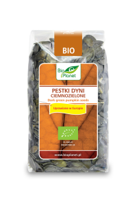 PESTKI DYNI CIEMNOZIELONE (UPRAWIANE W EUROPIE) BIO 350 g - BIO PLANET