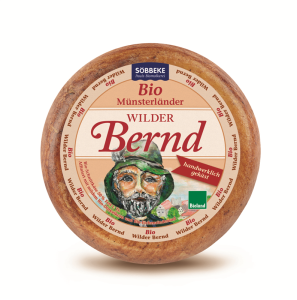 SER ŻÓŁTY DOJRZEWAJĄCY WILDER BERND (50 % TŁUSZCZU W SUCHEJ MASIE) BIO (3,5 kg - 4,0 kg) - SOBBEKE