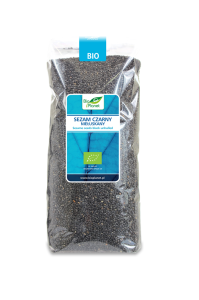 SEZAM CZARNY NIEŁUSKANY BIO 1 kg - BIO PLANET