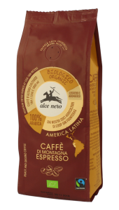 KAWA MIELONA ARABICA 100 % ESPRESSO FAIR TRADE GÓRSKA BIO 250 g - ALCE NERO