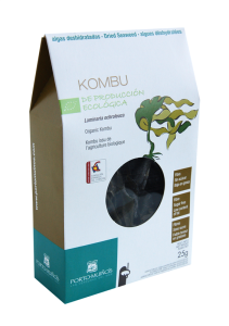 ALGI MORSKIE SUSZONE - KOMBU BIO 25 g - PORTO MUINOS