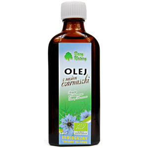 OLEJ Z NASION CZARNUSZKI TŁOCZONY NA ZIMNO BIO 100 ml - DARY NATURY