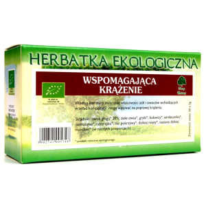 HERBATKA WSPOMAGAJĄCA KRĄŻENIE BIO (25 x 2 g) 50 g - DARY NATURY