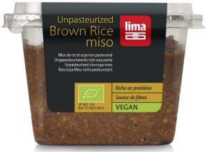 MISO BROWN RICE (PASTA Z SOI I RYŻU BRĄZOWEGO) BIO 300 g - LIMA