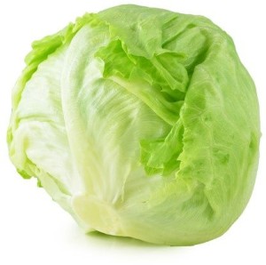 SAŁATA LODOWA ŚWIEŻA BIO (POLSKA) (około 0,30 kg)