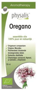 OLEJEK ETERYCZNY OREGANO (OREGANO) BIO 10 ml - PHYSALIS