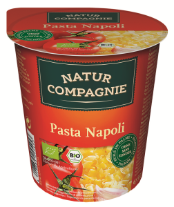 DANIE W KUBKU PASTA NAPOLI BIO 59 g - NATUR COMPAGNIE