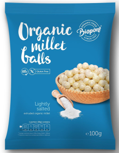 przecena CHRUPKI JAGLANE DELIKATNIE SOLONE BEZGLUTENOWE BIO 100 g - BIOPONT