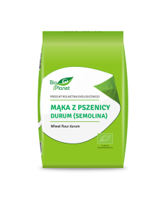 MĄKA Z PSZENICY DURUM (SEMOLINA) BIO 1 kg - BIO PLANET