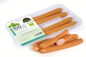 PARÓWKI DROBIOWE BIO 240 g (4 sztuki) - WASĄG (NA ZAMÓWIENIE)