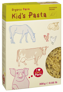 MAKARON (SEMOLINOWY) DLA DZIECI FARMA BIO 300 g - ALB-GOLD (KID'S PASTA)