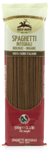 MAKARON (ORKISZOWY RAZOWY) SPAGHETTI BIO 500 g - ALCE NERO