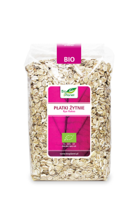 PŁATKI ŻYTNIE BIO 600 g - BIO PLANET