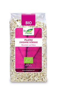 PŁATKI OWSIANE GÓRSKIE BIO 300 g - BIO PLANET
