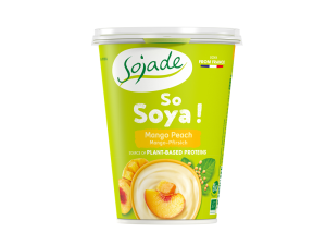 PRODUKT SOJOWY MANGO - BRZOSKWINIA BEZGLUTENOWY BIO 400 g - SOJADE