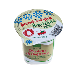 ŚMIETANA 18 % BIO 280 g - ŁEMKOWYNA